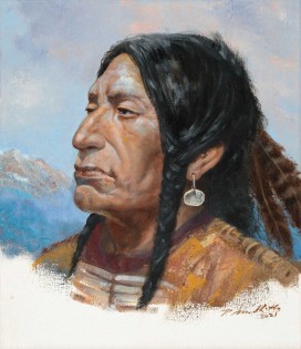 olej na plátně 35 x 30 cm, 2021 / oil on canvas(Soukromá sbírka)