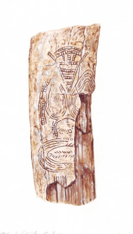 barevný kvaš na kartonu / gouache on cardboard