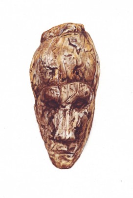 barevný kvaš na kartonu / gouache on cardboard