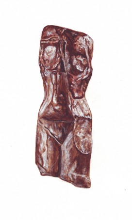 barevný kvaš na kartonu / gouache on cardboard